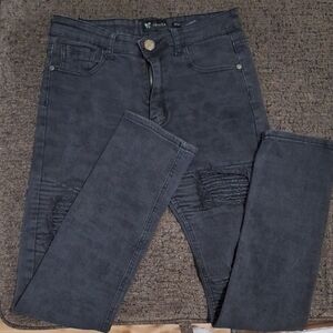 Waimea Dark Gray Skinny Fit Jeans